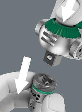 德国原装进口wera维拉工具8100 SA6 SB6 SC6快速棘轮套筒扳手套装