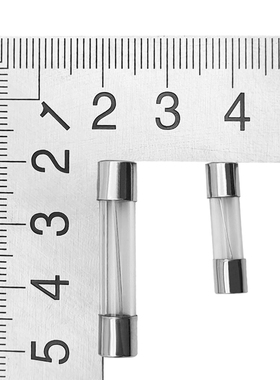 保险丝熔断丝管5x20 玻璃保险管熔断器250V6mmx30mm5A20A汽车保险