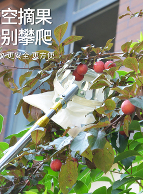 摘水果神器伸缩杆钩果子头桃高空摘果采摘枇杷器子桔柿李勾莲蓬杏