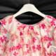 ເສື້ອຢືດ chiffon sleeve floral ruffled ສໍາລັບແມ່ຍິງ summer 2026 ຮູບແບບໃຫມ່ breathable ເສື້ອບາງສ່ວນເທິງຫວານຫຼຸດຜ່ອນອາຍຸ