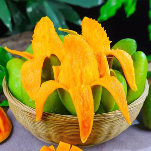 【下拉秒杀】忠橙现摘现发大青芒净重4.5斤