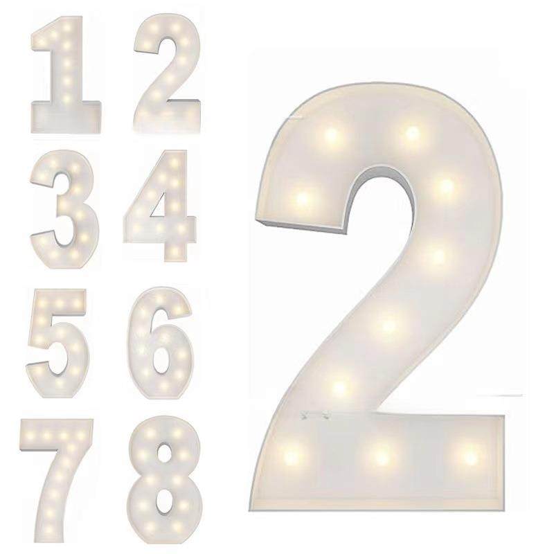 100厘米发光KT板数字马赛克发光数字架派对生日生日周年庆,淘宝优惠券,粉丝福利购,淘宝优惠卷