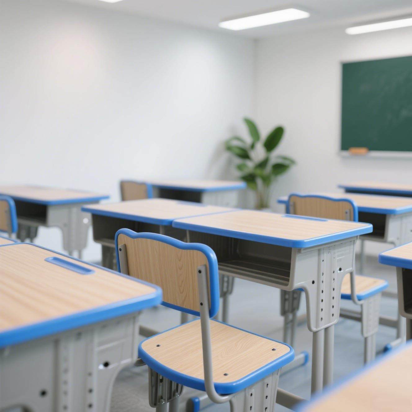 Children's study table tutoring class school training table set home desk writing primary and secondary school students desks and chairs thickened