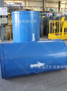 矿用铁风筒防逆流通风装置铁质三叉铁风筒井下通风设备