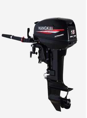 船用推进器船用发动机船挂机水冷二冲程12马力船外机