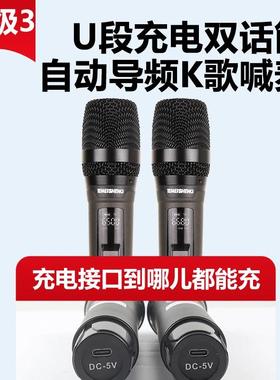 特美声新款家庭ktv音响套装家用唱歌卡拉ok点歌机重低音K歌音箱