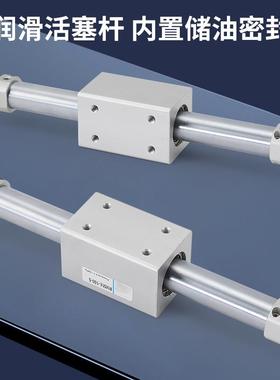 RMS系列亿博复动型气缸无杆气缸CY1系列磁偶式无杆气缸滑台气缸