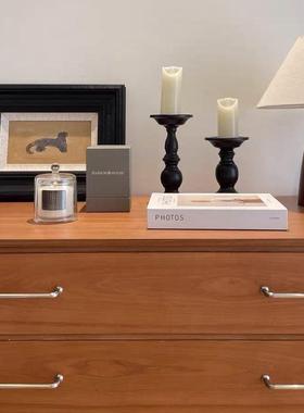 家用餐边柜沙发边柜实木客厅储物柜卧室收纳柜抽屉