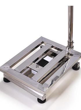 出口100kg不锈钢台秤150kg数字工业级称重40x50台式充电电子秤