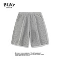 新款 子 官方短裤 PLAY 2025年夏季 运动休闲宽松裤 AVMXW 潮牌情侣款