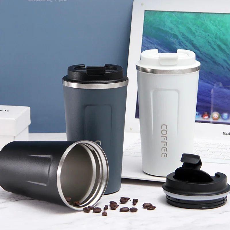 380/500ML New Stainless Steel Coffee Cup Travel Mug Stanley - 图2