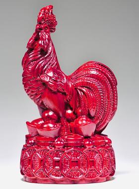 红色十二生肖全套摆件鼠牛虎兔龙蛇马羊猴鸡狗猪玄关装饰开业送礼