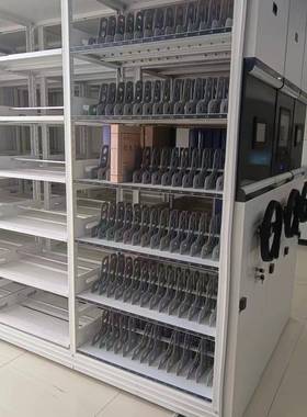 智能密集架电动钢制手摇智能档案存放架财务凭证柜智能档案柜