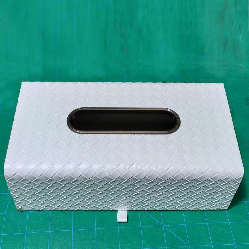 现代轻奢高级感编织皮革纸巾盒样板间茶几餐厅卧室桌面纸巾收纳盒,淘宝优惠券,粉丝福利购,淘宝优惠卷