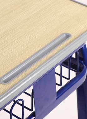 中小学生学习可升降C型塑料课桌椅学校辅导培训班写字桌