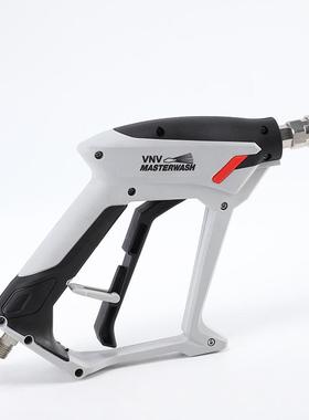 M4#新款180公斤洗车水枪不锈钢洗车水枪头活接快插高压清洗枪