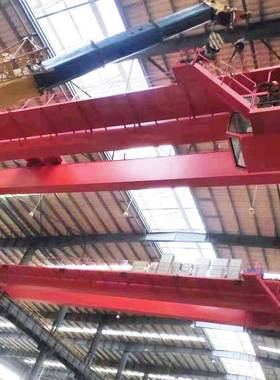 室内双遥控双梁起重机运行稳定电动葫芦双梁桥式起重机