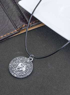 Zhijia Jewelry Viking Viking Bird Amulet Retro tend Pendant