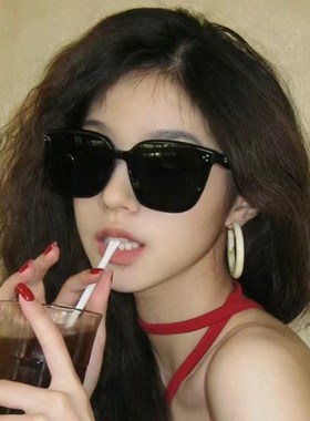 速发墨m黑色g5男款202镜新款潮流级感大脸太镜防紫外线