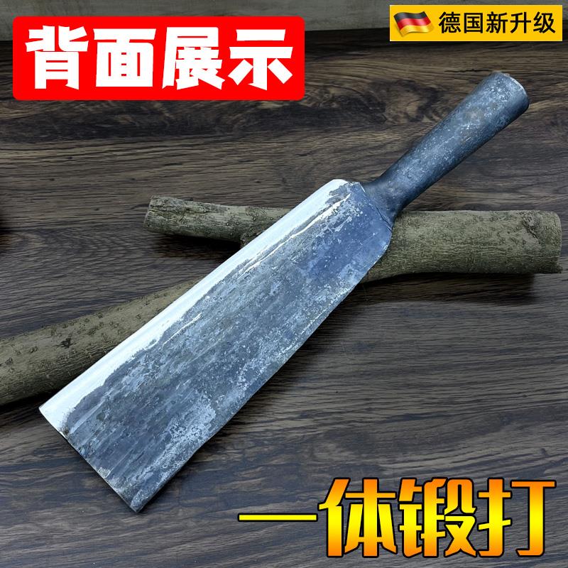 。德国品质砍柴刀锻打砍骨刀轴承钢砍树户外用刀高硬度加硬加大砍-图2