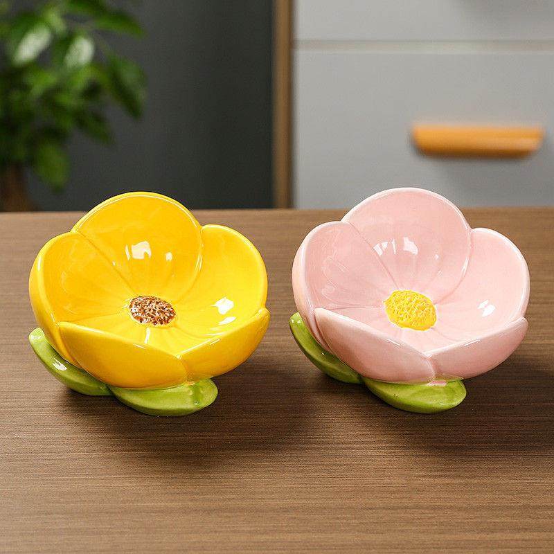 入户门口玄关摆件钥匙收纳花朵摆件客厅茶几桌面收纳盒整理盒装饰,淘宝优惠券,粉丝福利购,淘宝优惠卷