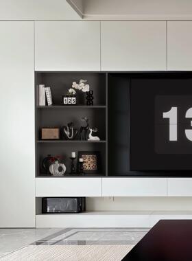 客厅电视柜壁龛摆件轻奢高档兔子装饰花瓶插花新家软装摆设