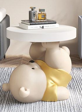 韵灿大型元气熊客厅落地摆件家居装饰品电视柜沙发旁床头乔迁礼物