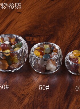 白色水晶佛堂供杯套装大悲圣水杯道家供水杯净水杯财神水杯含供台