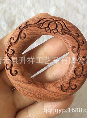 祖衣钩如意袈裟扣鸡翅木红木草花梨酸枝木质扣僧衣佛具扣衣勾环
