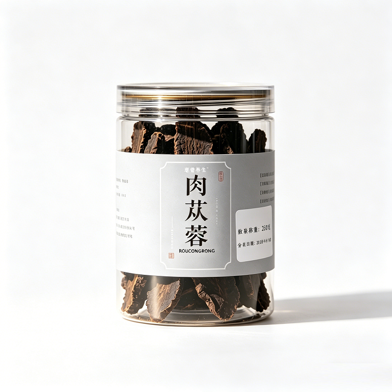 肉苁蓉罐装250g原料产地阿拉善油性大搭配枸杞茶饮用泡酒煲汤食用