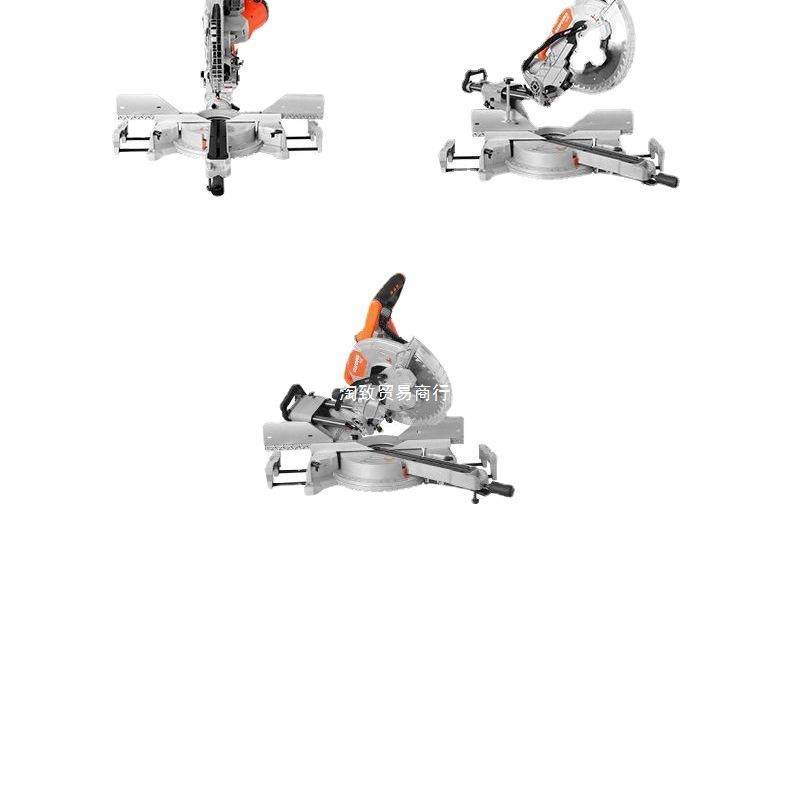 十二寸双拉杆斜切锯多功木能高精度铝合金工割金属DJA切锯四十斜,淘宝优惠券,粉丝福利购,淘宝优惠卷