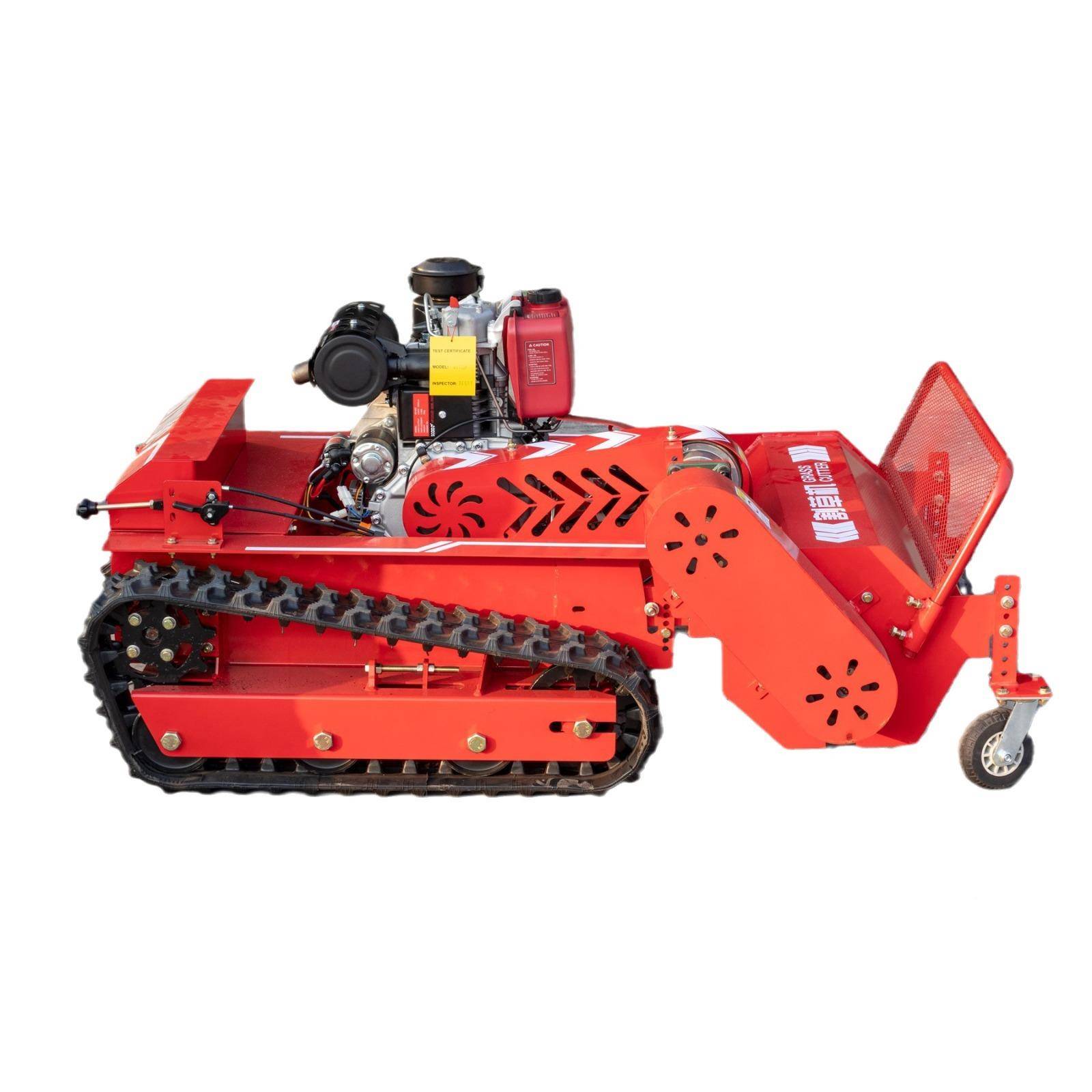 口洲智能遥控PNV割草机08厘米割副柴出油山地剪草机欧果园碎草机 - 图3