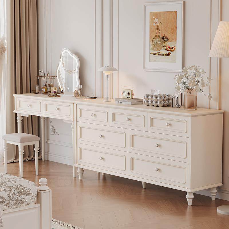 法量式柜复古大化妆桌斗书桌实木主卧美式容五斗柜化妆台一体108,淘宝优惠券,粉丝福利购,淘宝优惠卷