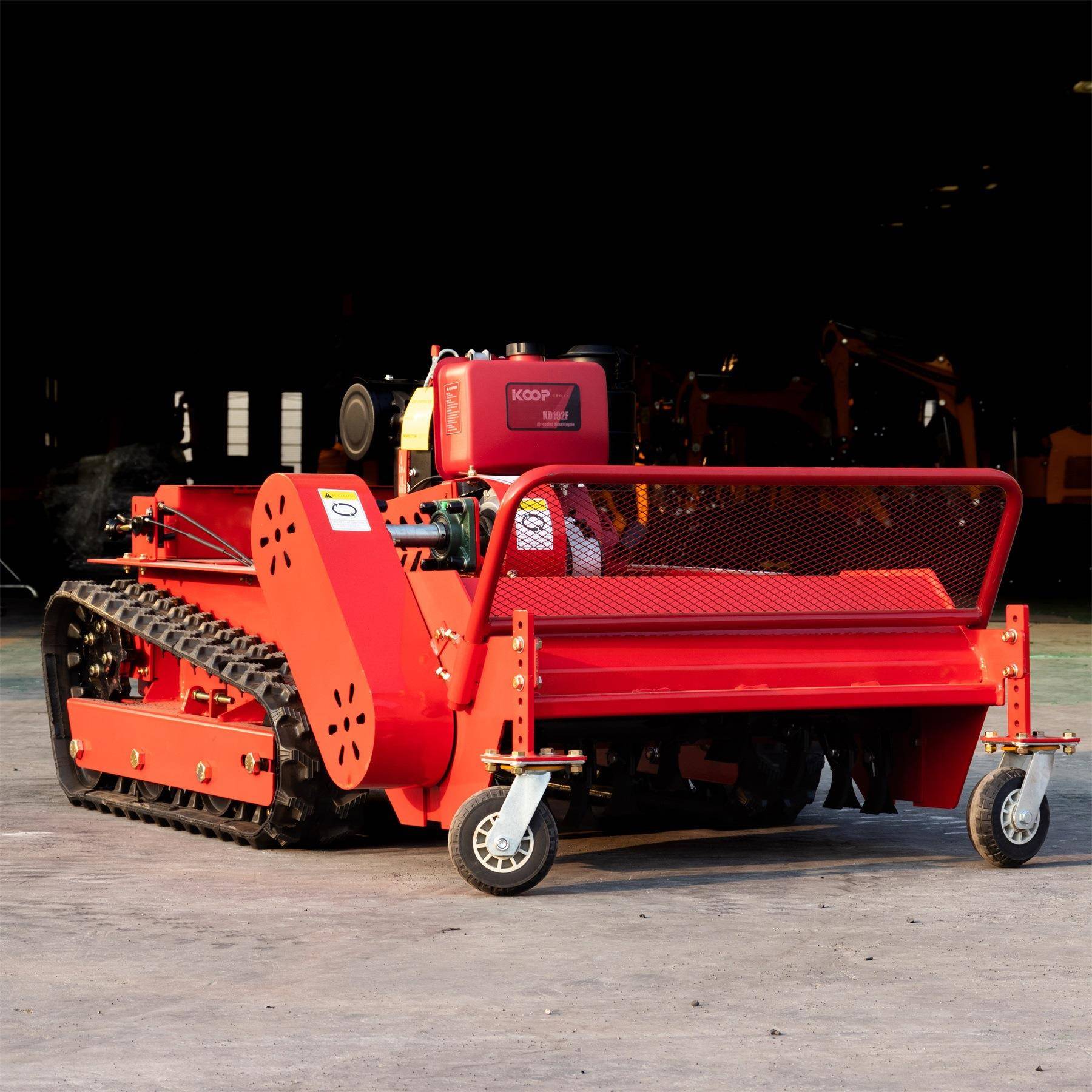 口洲智能遥控PNV割草机08厘米割副柴出油山地剪草机欧果园碎草机 - 图1