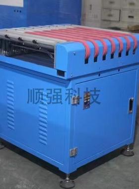 物流仓库自动窄带分拣设备自动分拣机量方扫码称重无人自动分拣机