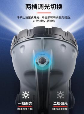 新佳SF-2216LED充电式探照灯10W聚光超亮手提家用应急户外露营灯