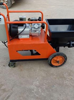 水泥砂浆喷涂机真石漆防火涂料大功率拉毛粉墙抹灰砂浆喷浆机直销