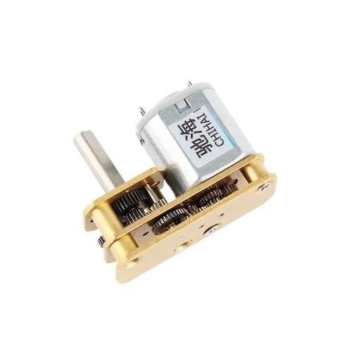 工厂直销GM1024-N10直流金属齿轮减速电机机器人马达电动机DC3V6V - 图3