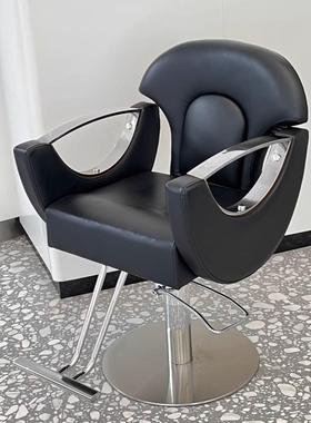 理发店椅子简约放倒剪发椅发廊专用高档剪发烫染美发凳子沙龙椅子