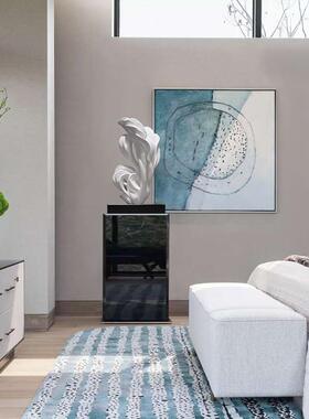 创意摆件家居饰品客厅样板间酒柜装饰品玄关酒店大堂轻奢雕塑抽象