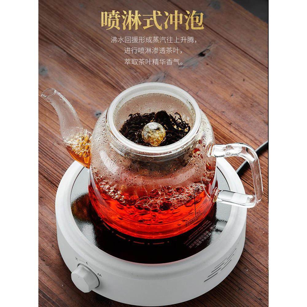 煮茶壶电陶炉煮茶器套装家用蒸茶专用耐高温养生花茶具玻璃烧水壶,淘宝优惠券,粉丝福利购,淘宝优惠卷