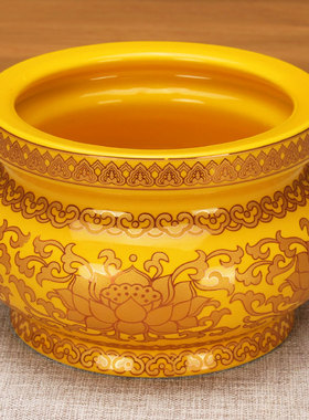 热销佛具用品陶瓷贡佛无字薰香炉花D瓶供水杯供佛杯供果盘供佛套
