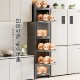 Kitchen multifunctional shelf floor-to-ceiling gap storage cabinet