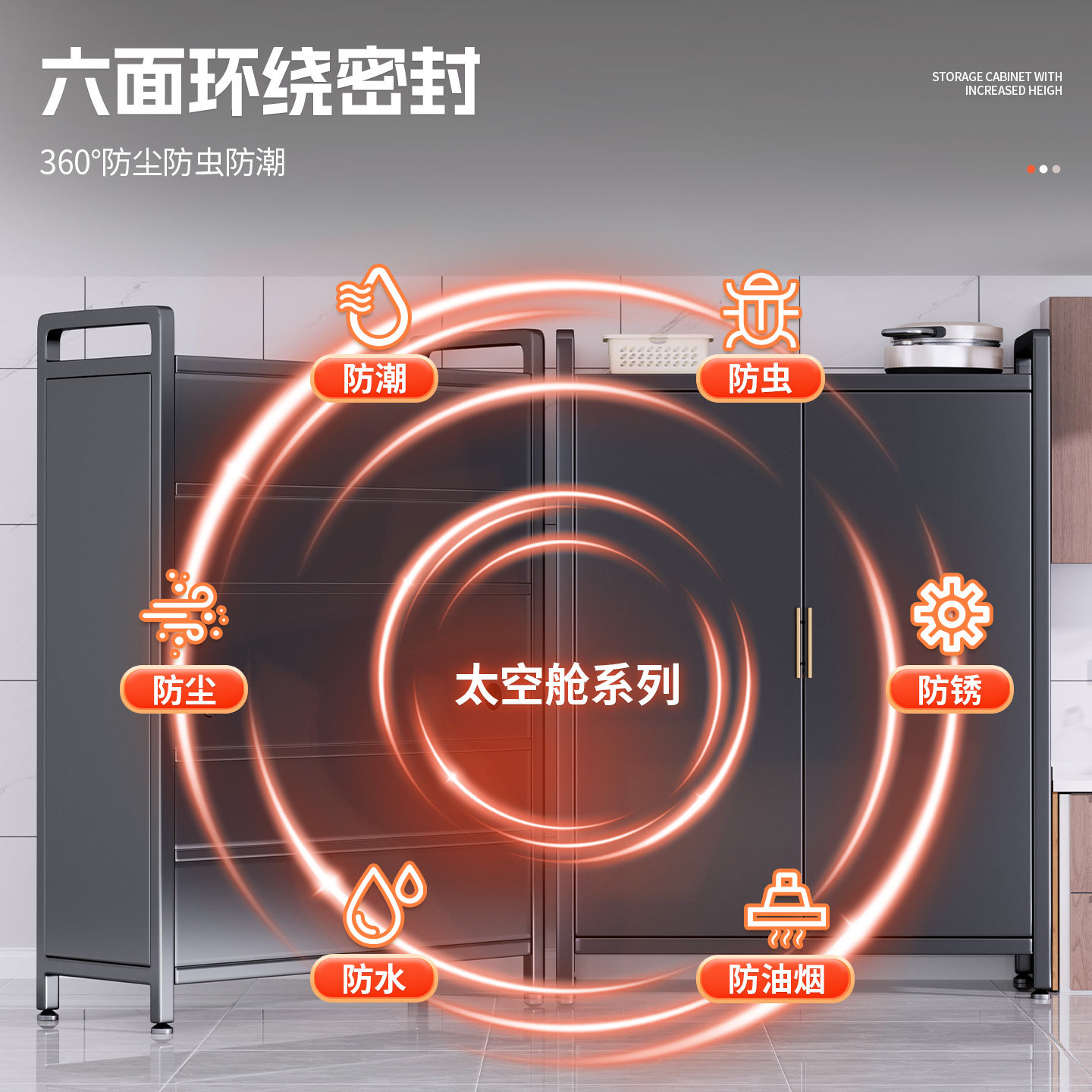 阳台储物柜钢制收纳置物柜卧室靠墙杂物柜铁皮柜一体防尘防晒柜子,淘宝优惠券,粉丝福利购,淘宝优惠卷