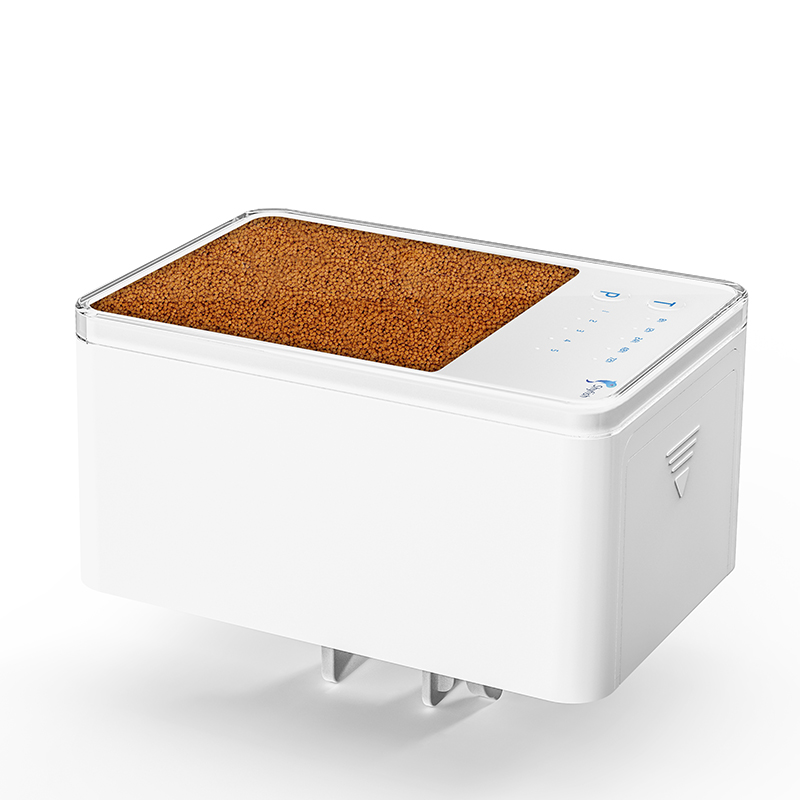 速发全自动智鱼器定时孔食小型小鱼喂雀鱼投食器鱼缸迷你喂能喂食 - 图3