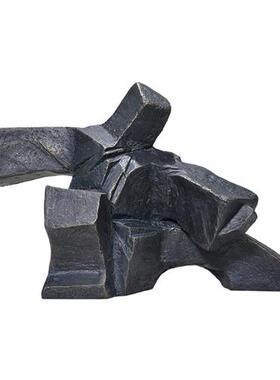 家居饰品酒店样板房摆设现代中式类似朱铭太极雕塑艺术品抽象摆件