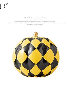 现代简约意YB-ML905色南瓜球摆创件样板房拼售楼艺处儿童房软装饰