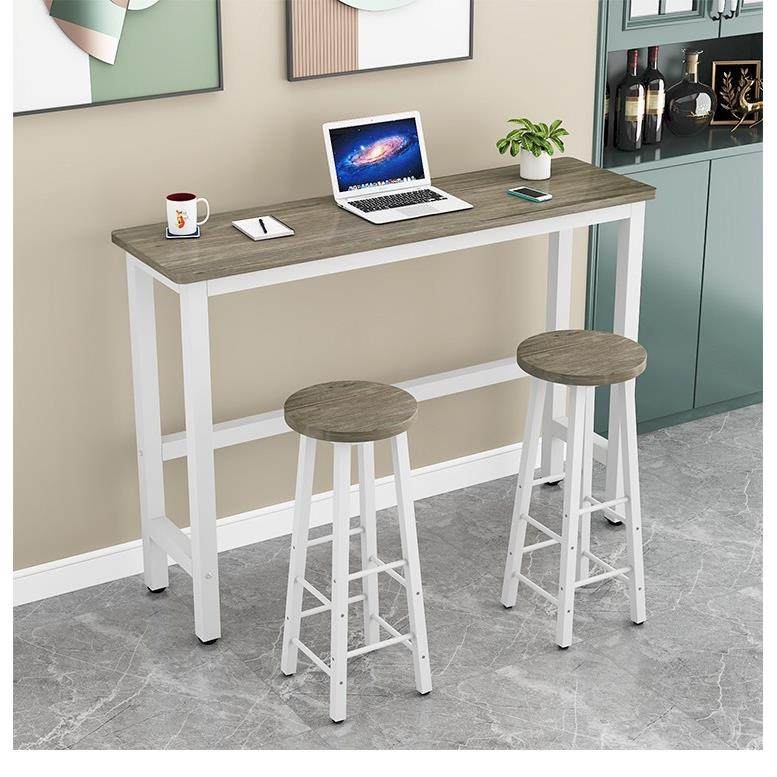 靠墙吧台桌家用脚桌窄桌简约奶茶店咖啡桌椅沙发后长条酒吧桌,淘宝优惠券,粉丝福利购,淘宝优惠卷