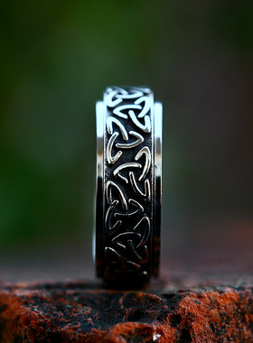 BEIER New Style 316L Stainless Steel Viking Valknut Celtic O