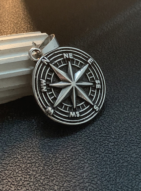 维京指南-不掉色机车风朋克项链